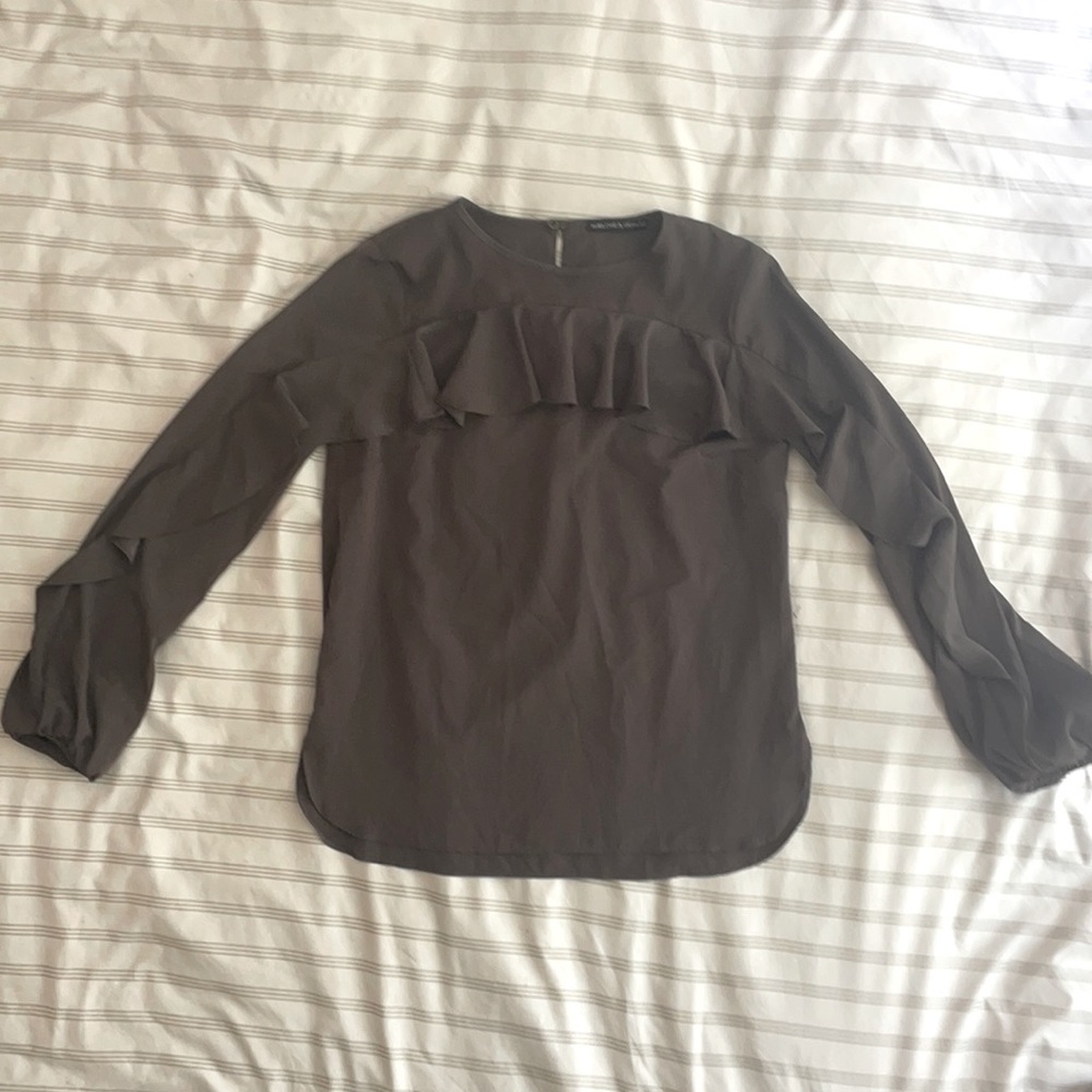 Ruffle Detailing Blouse